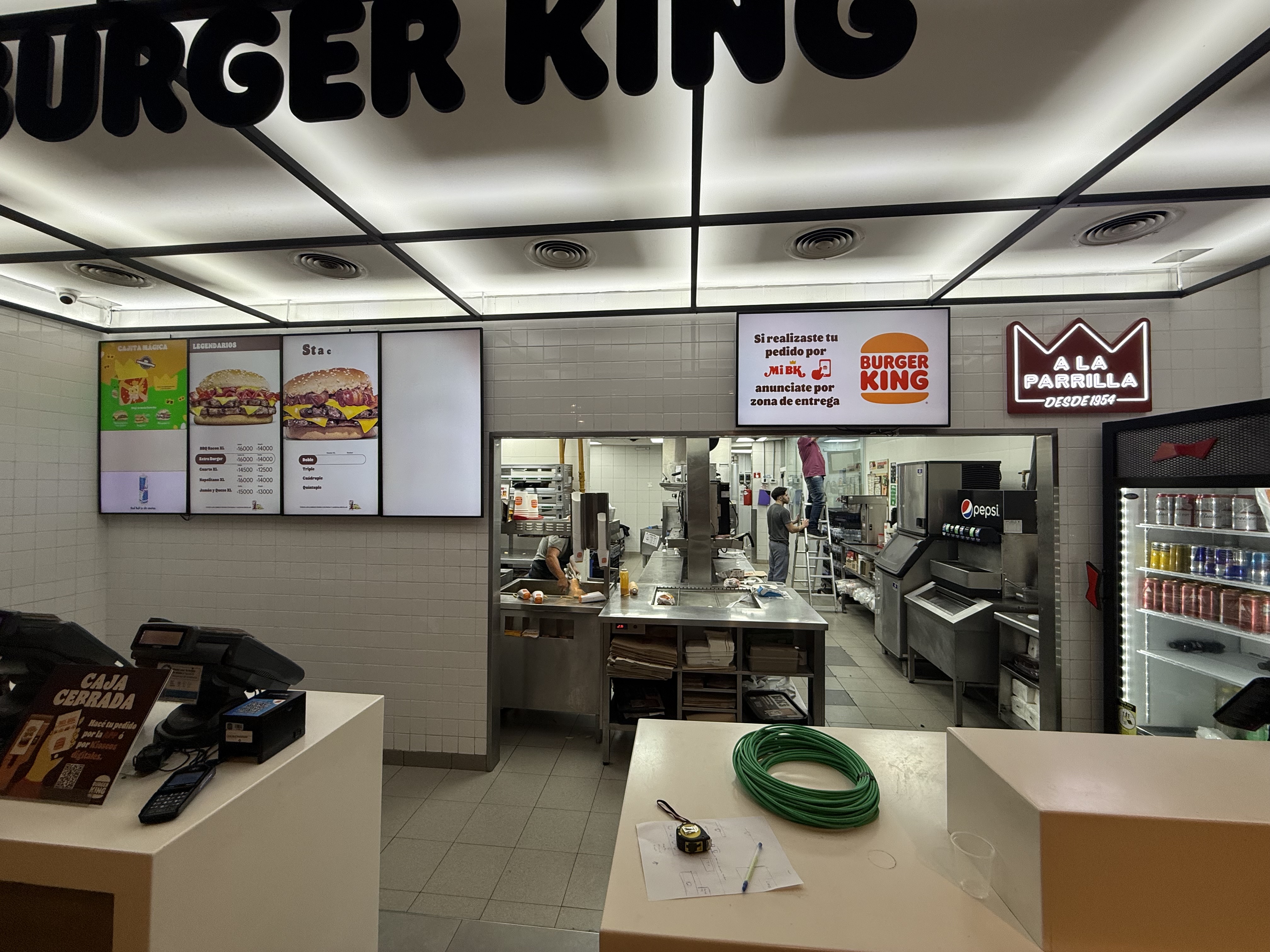 Infraestructura de red de Burger King