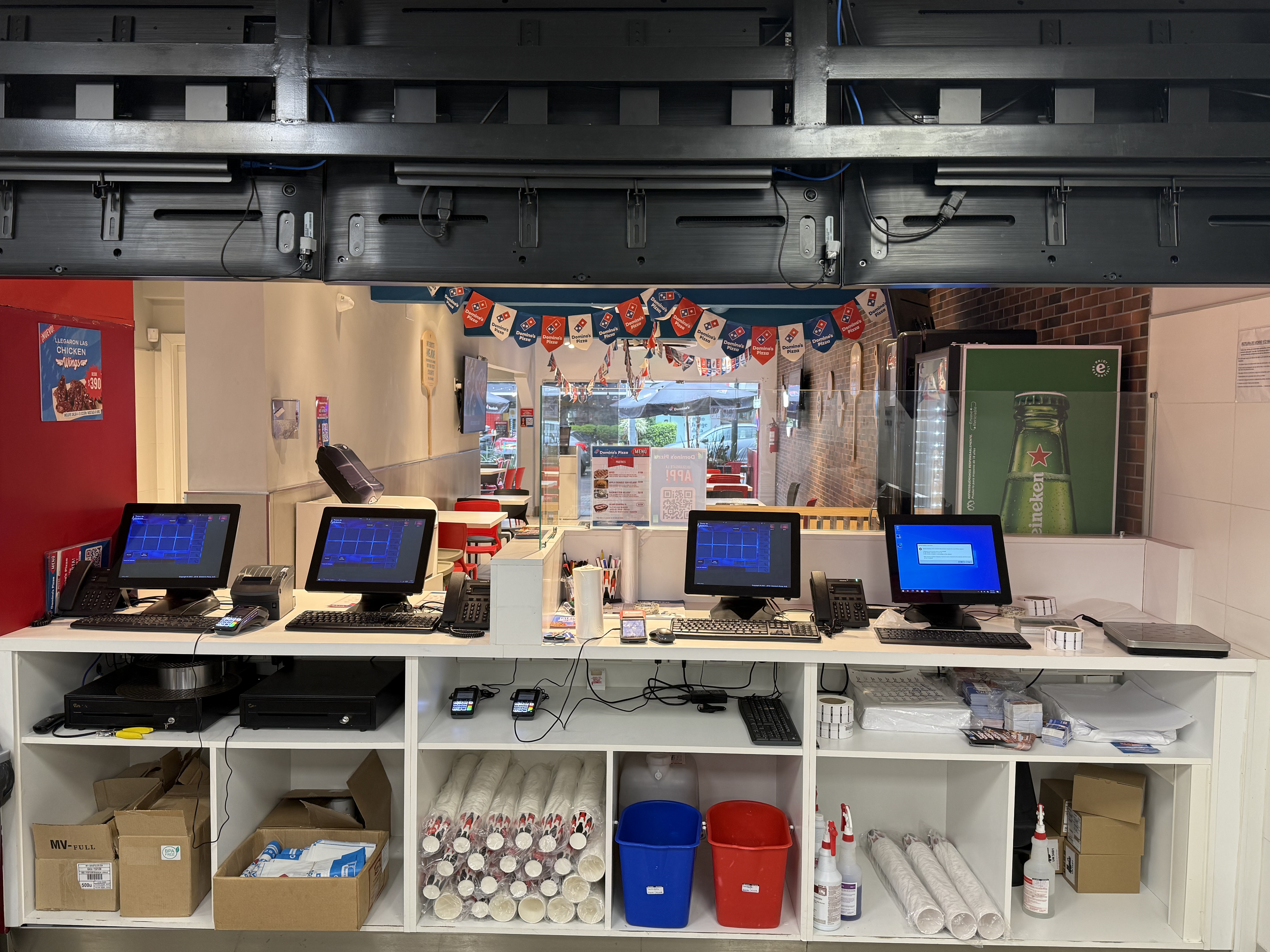 Instalación en tienda